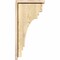 Ekena Millwork Pescadero Rough Sawn Corbel w/Backplate, Douglas Fir, 6"W x 12"D x 24"H COR06X12X24PEC01RDF - alternate 2